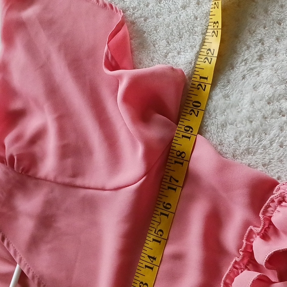 Anthropologie Andree by unit ruffled tiered babydoll boho hippie top - Picture 10 of 14